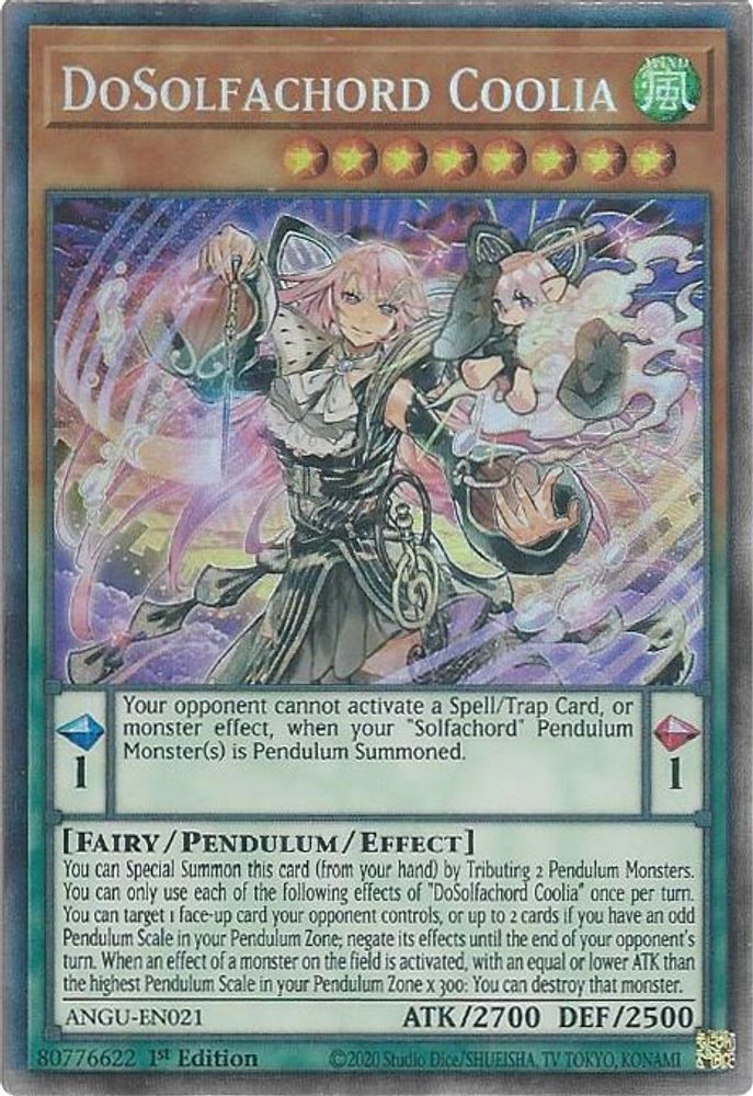 DoSolfachord Coolia (CR) (ANGU-EN021) - Collector's Rare