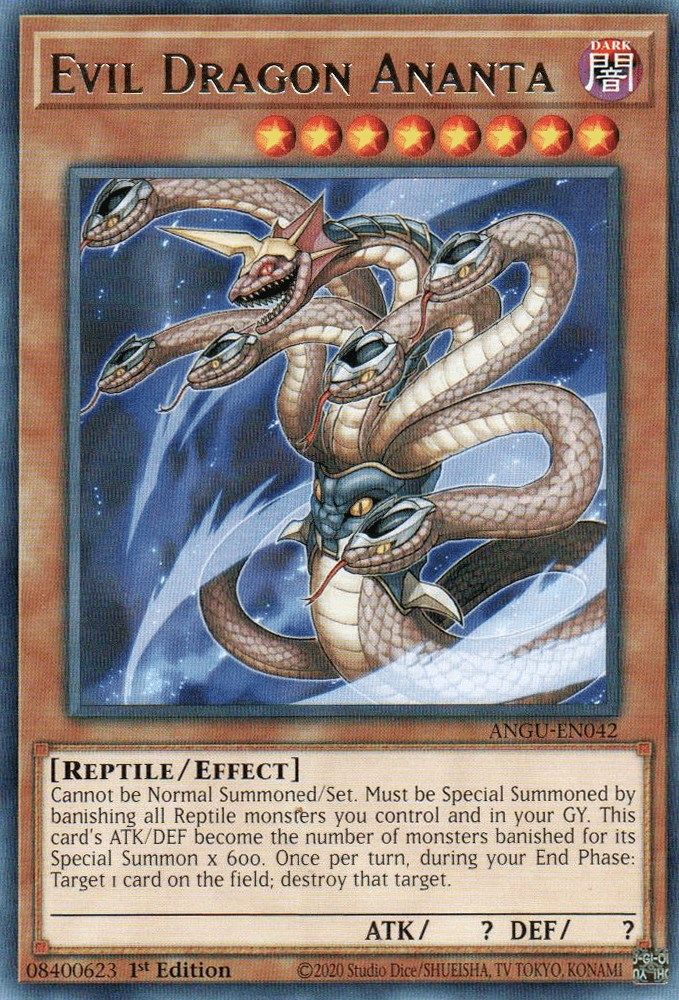 Evil Dragon Ananta (ANGU-EN042) - Rare