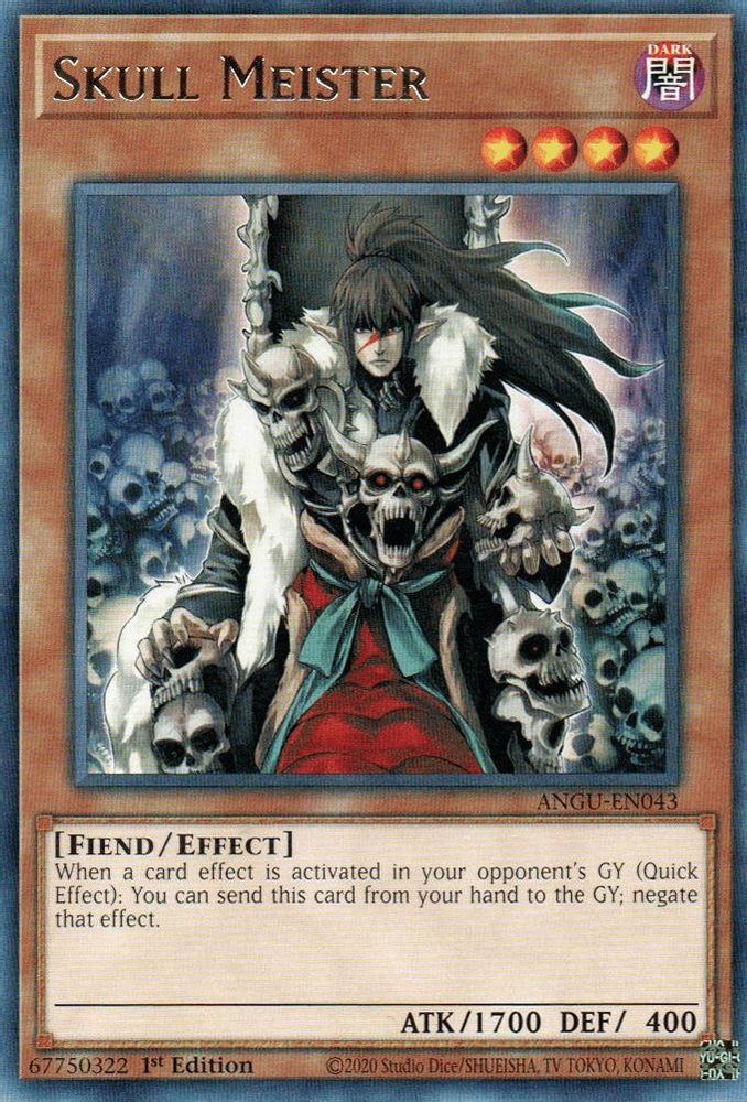 Skull Meister (ANGU-EN043) - Rare