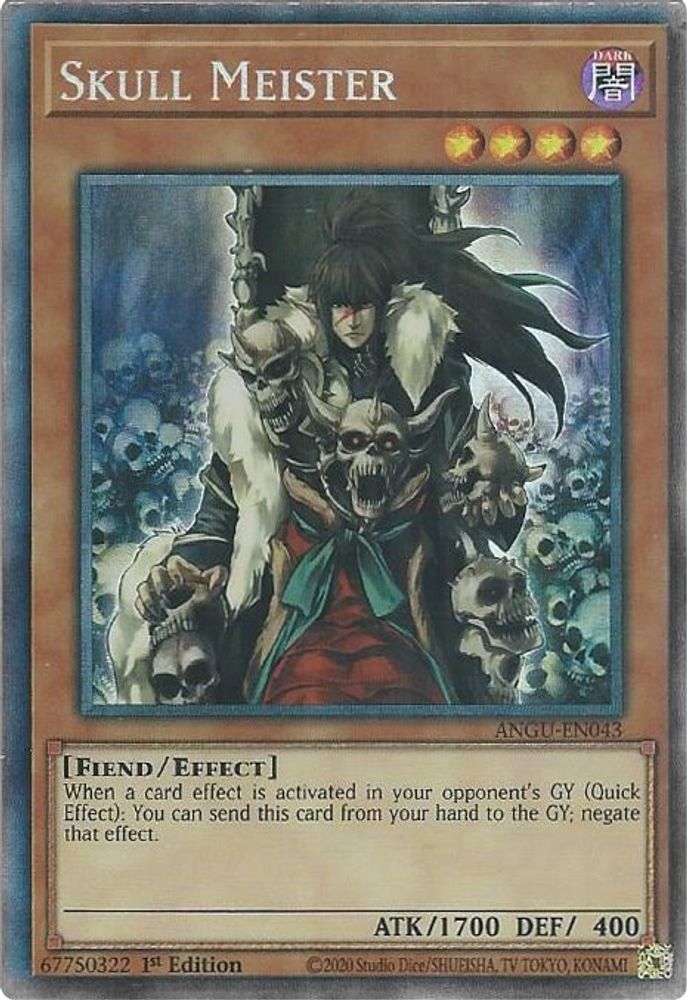 Skull Meister (CR) (ANGU-EN043) - Collector's Rare
