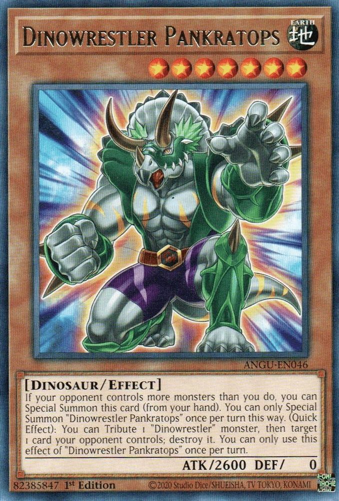 Dinowrestler Pankratops (ANGU-EN046) - Rare