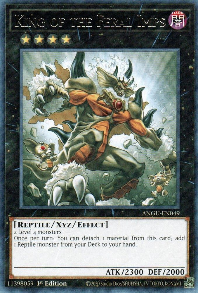 King of the Feral Imps (ANGU-EN049) - Rare