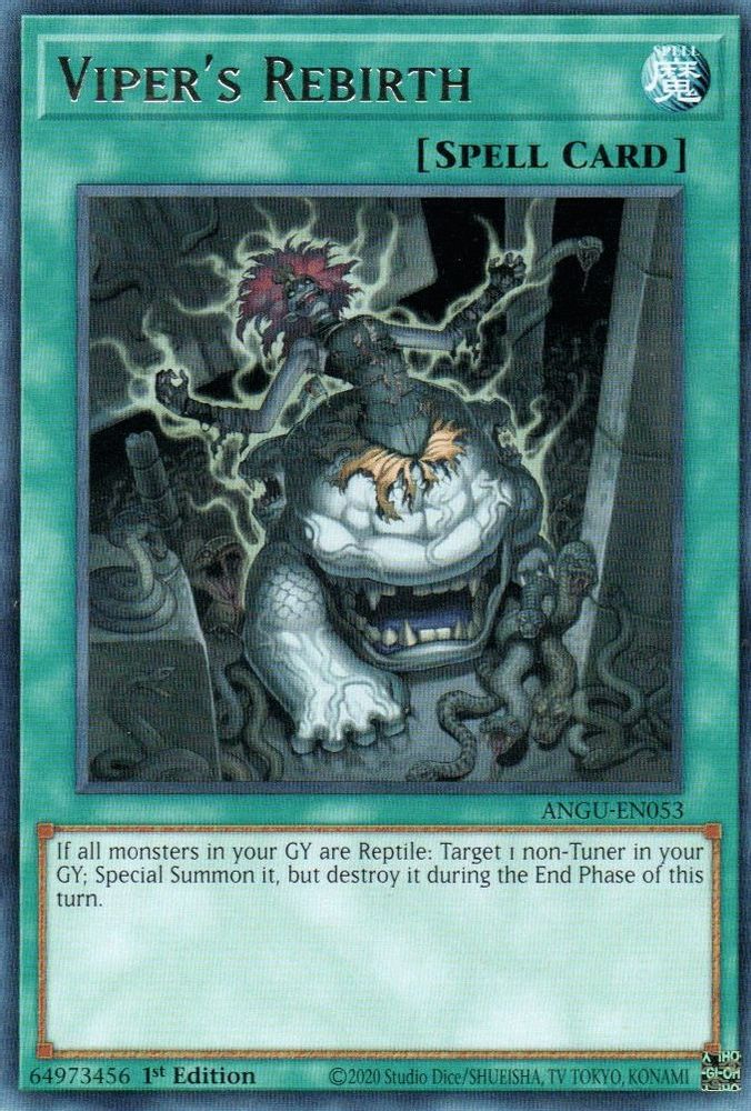 Viper's Rebirth (ANGU-EN053) - Rare