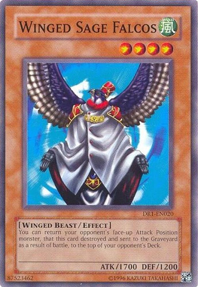 Winged Sage Falcos (DR1-EN020) - Common