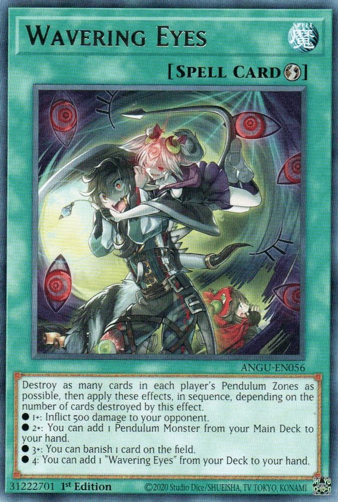 Wavering Eyes (ANGU-EN056) - Rare
