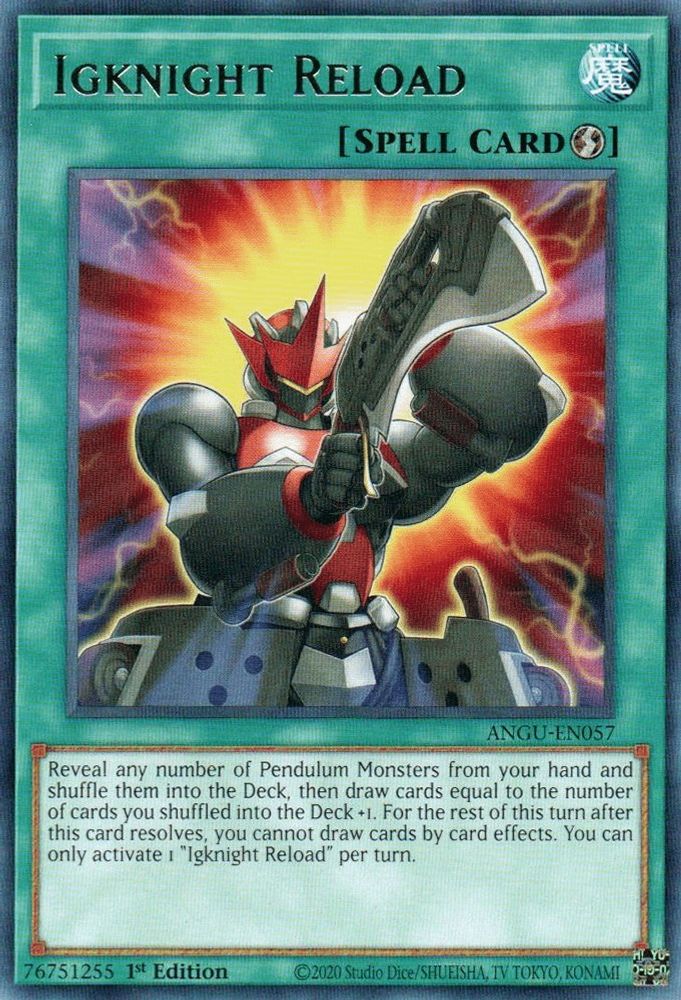 Igknight Reload (ANGU-EN057) - Rare