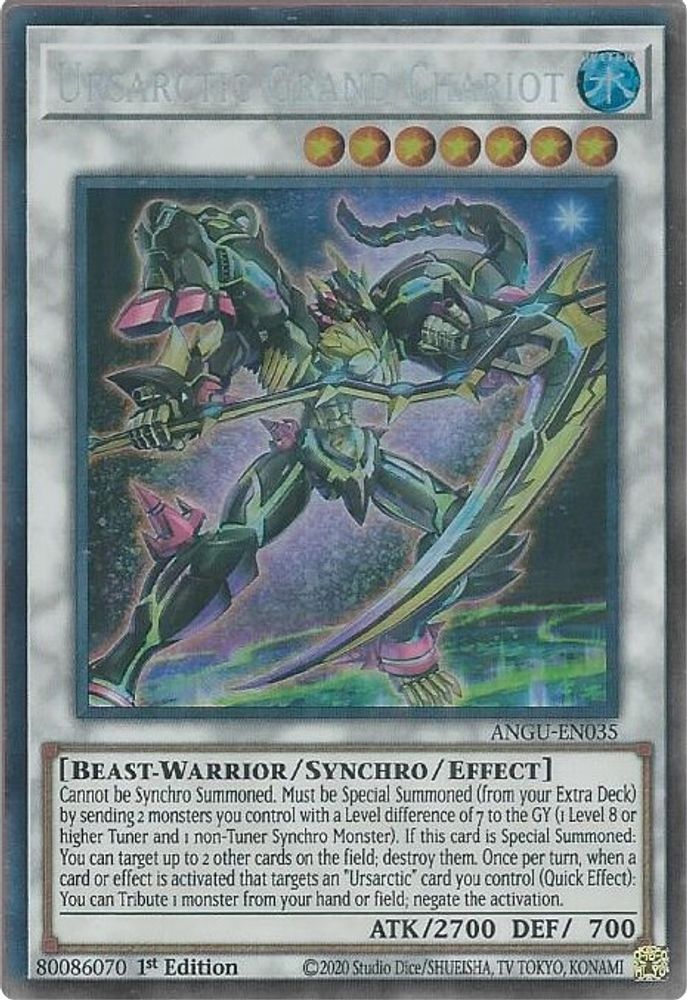 Ursarctic Grand Chariot (CR) (ANGU-EN035) - Collector's Rare
