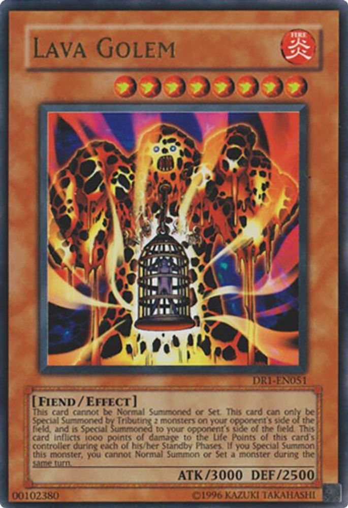 Golem de lave [DR1-EN051] Ultra rare 