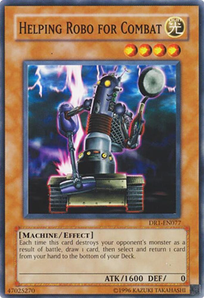 Aider Robo pour le combat [DR1-EN077] Commun 
