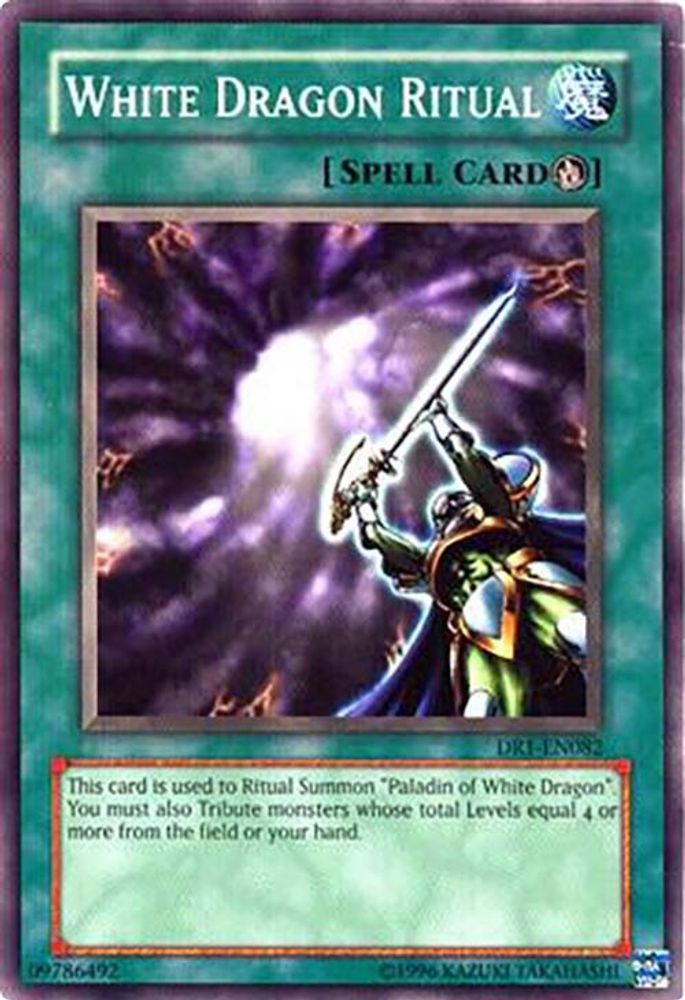 White Dragon Ritual (DR1-EN082) - Common