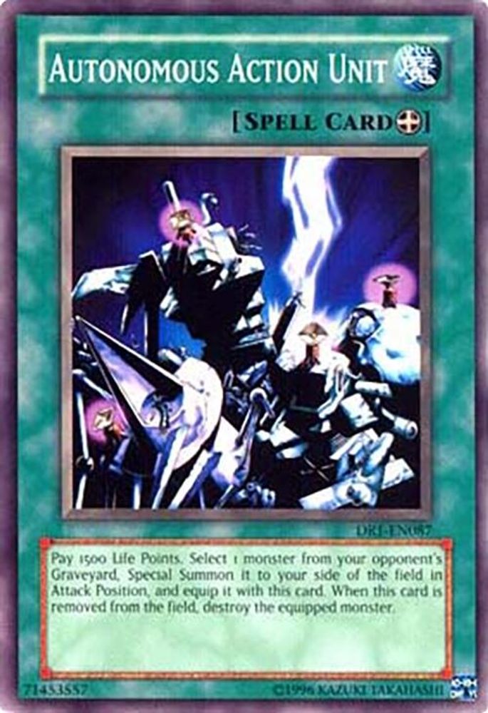 Autonomous Action Unit (DR1-EN087) - Common
