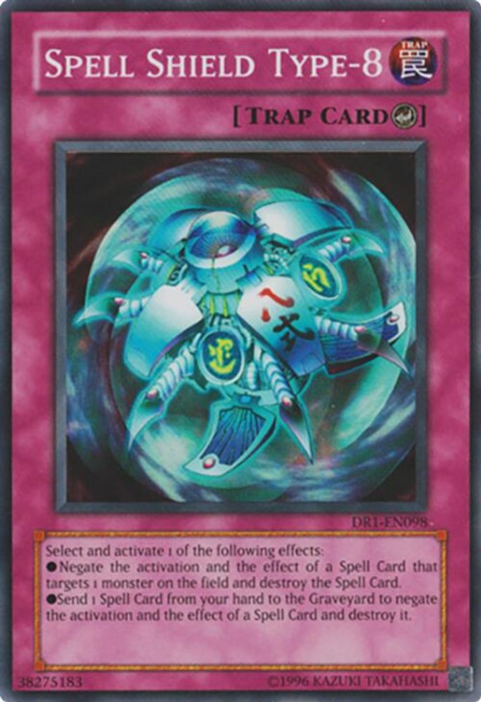 Bouclier anti-sort Type-8 [DR1-EN098] Super Rare 