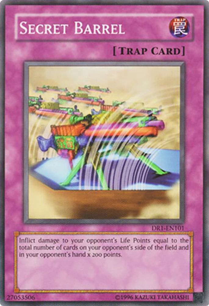 Secret Barrel (DR1-EN101) - Common