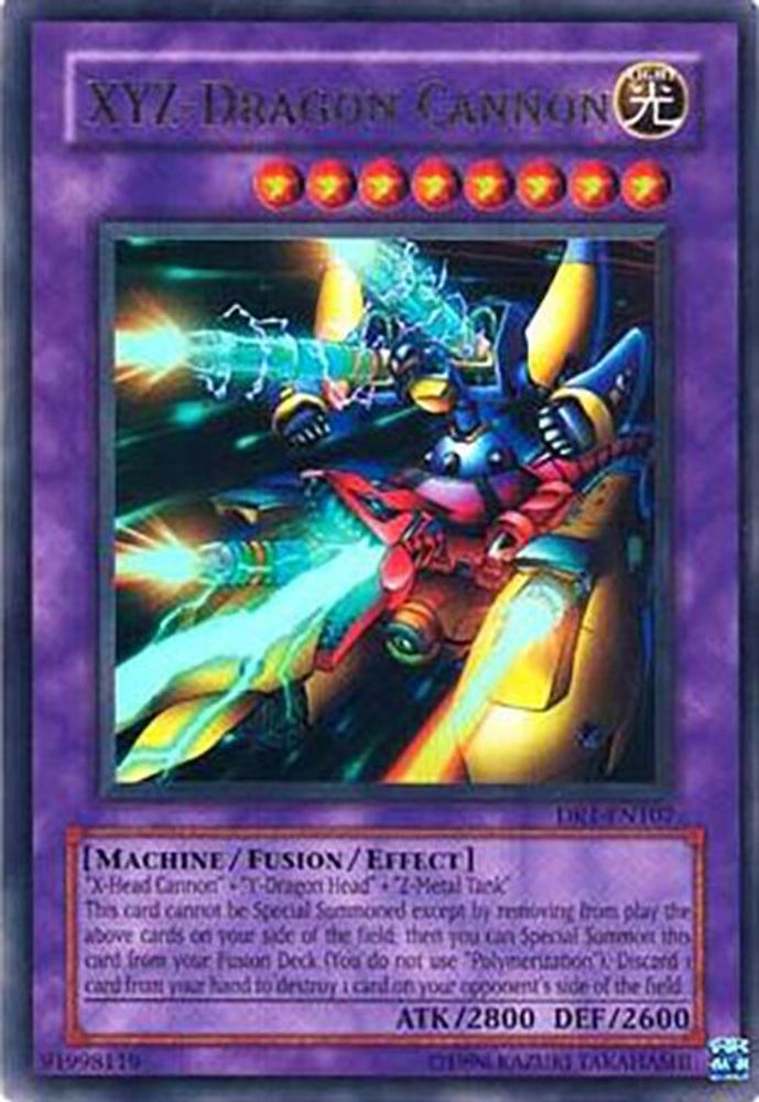 XYZ-Dragon Cannon (DR1-EN107) - Ultra Rare