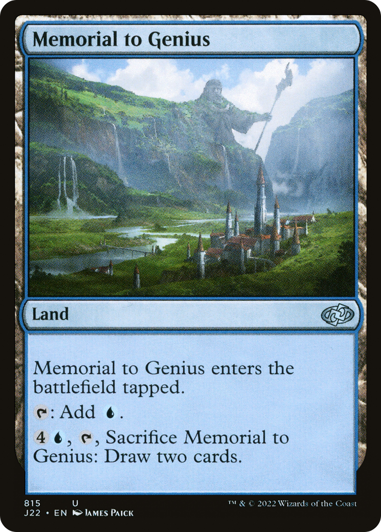 Mémorial au Génie [Jumpstart 2022] 
