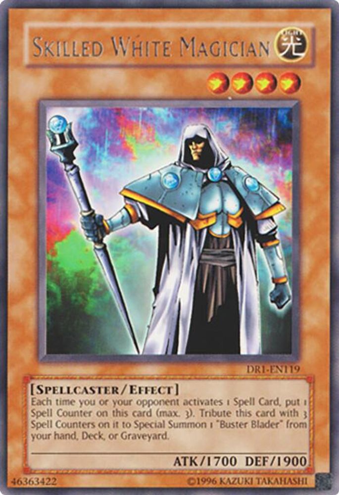 Skilled White Magician (DR1-EN119) - Rare