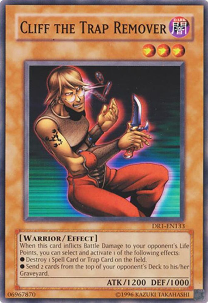 Cliff the Trap Remover [DR1-EN133] Commun 