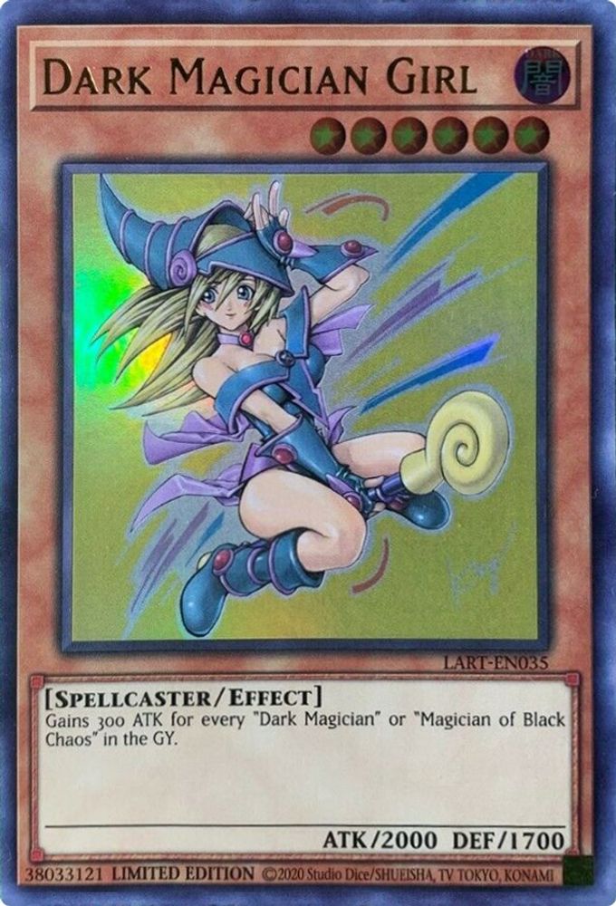 Fille magicienne noire [LART-EN035] Ultra rare 