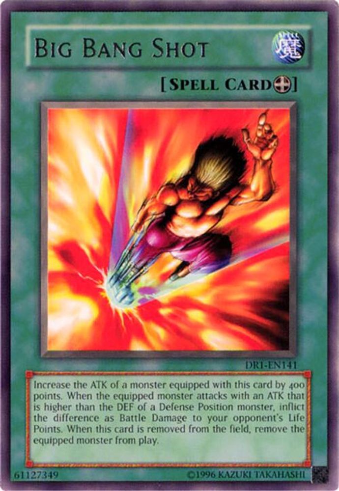 Tir Big Bang [DR1-EN141] Rare 