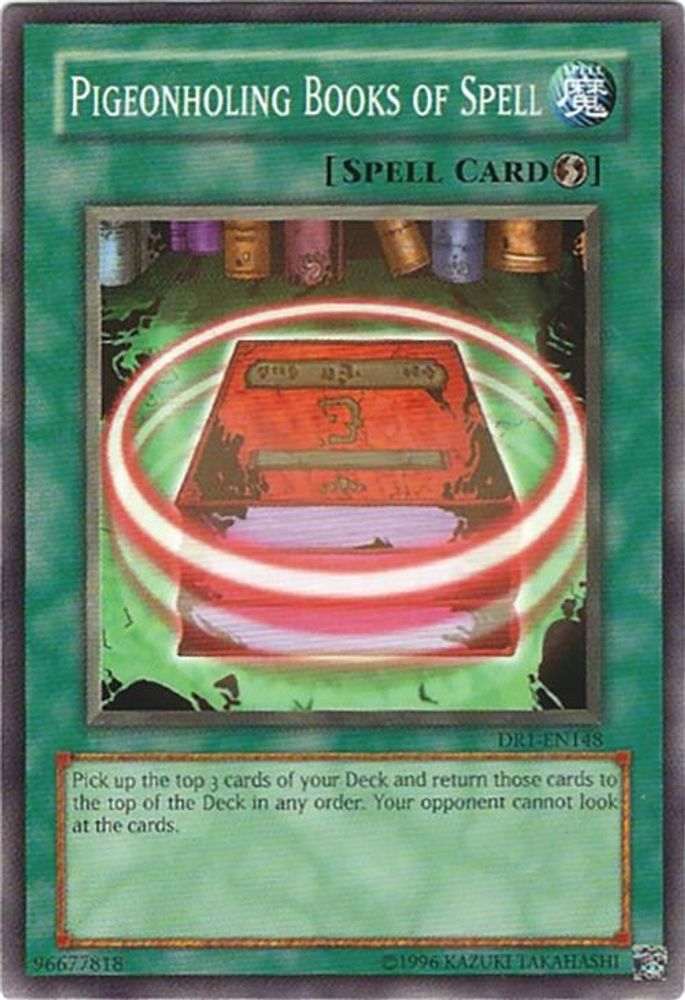 Pigeonholing Books of Spell (DR1-EN148) - Common