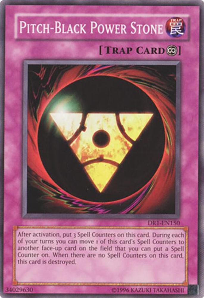Pitch-Black Power Stone (DR1-EN150) - Common
