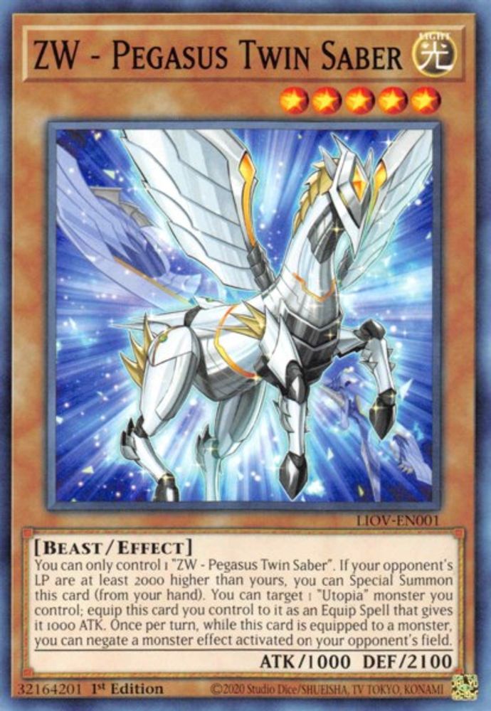 ZW - Pegasus Twin Saber (LIOV-EN001) - Common