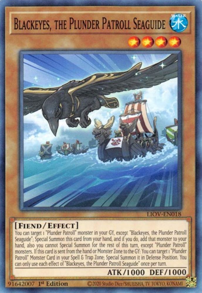 Blackeyes, the Plunder Patroll Seaguide (LIOV-EN018) - Common