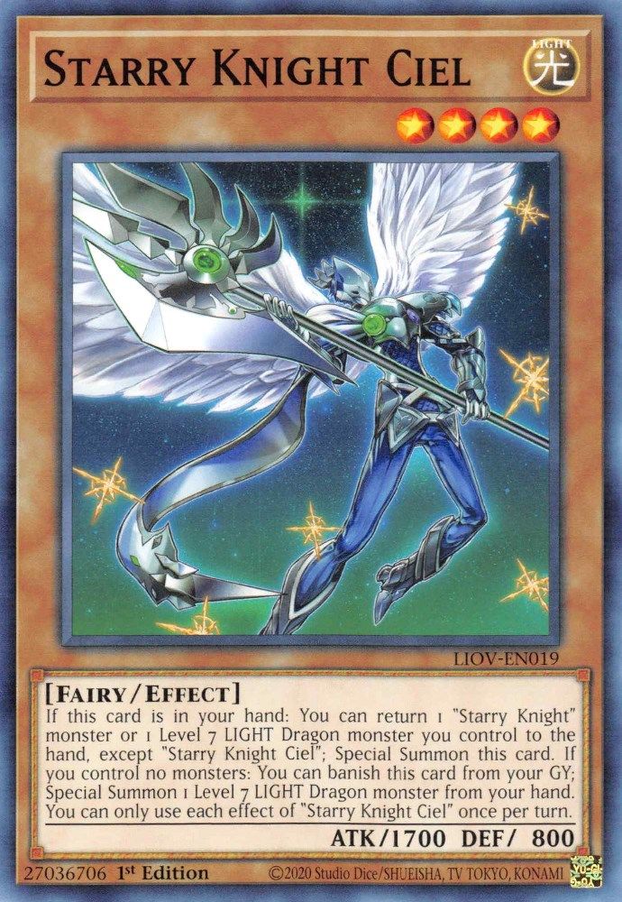 Starry Knight Ciel (LIOV-EN019) - Common