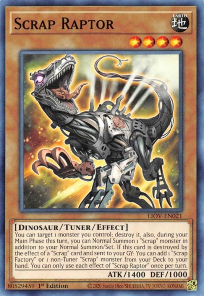 Scrap Raptor (LIOV-EN021) - Common