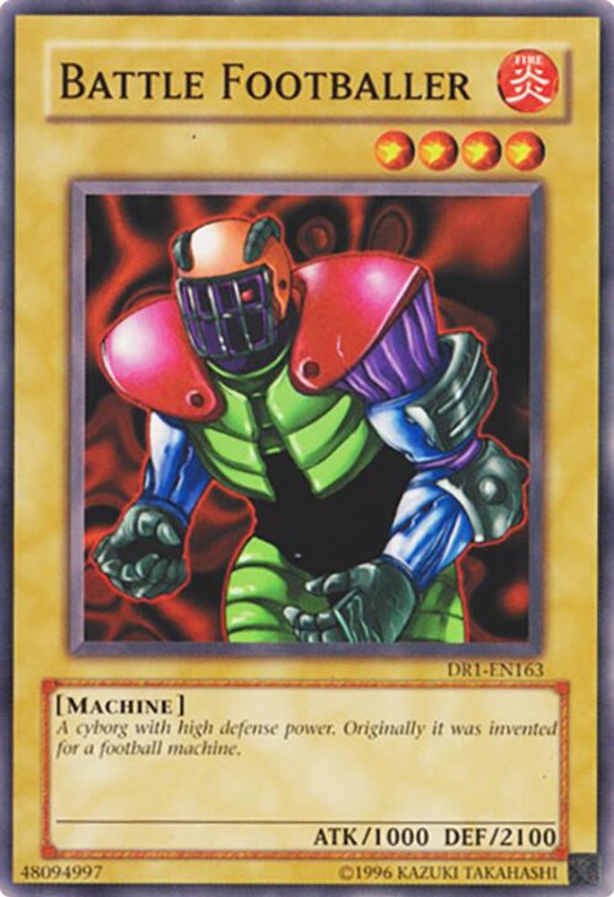 Battle Footballer (DR1-EN163) - Common