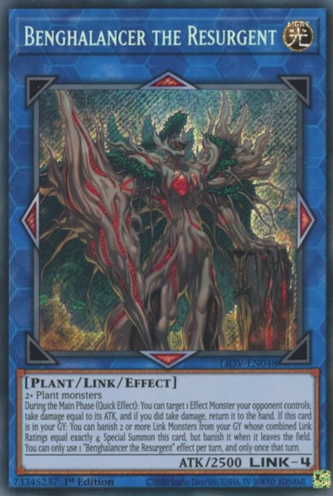 Benghalancer the Resurgent (LIOV-EN048) - Secret Rare