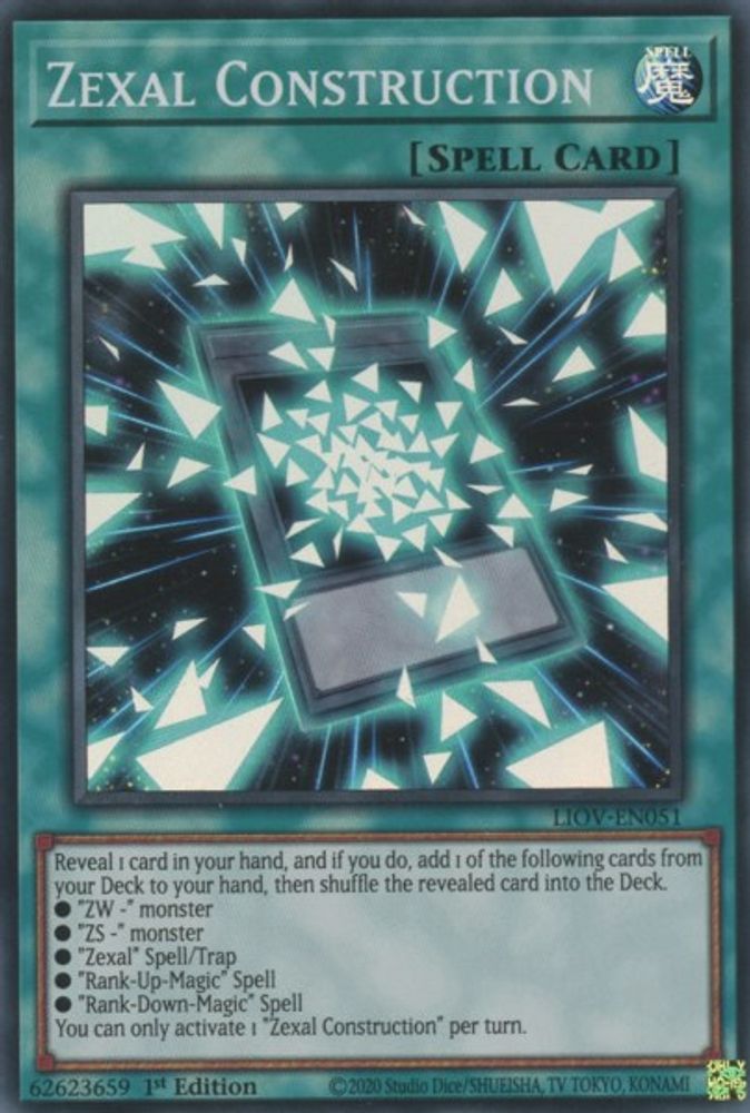 Zexal Construction (LIOV-EN051) - Super Rare