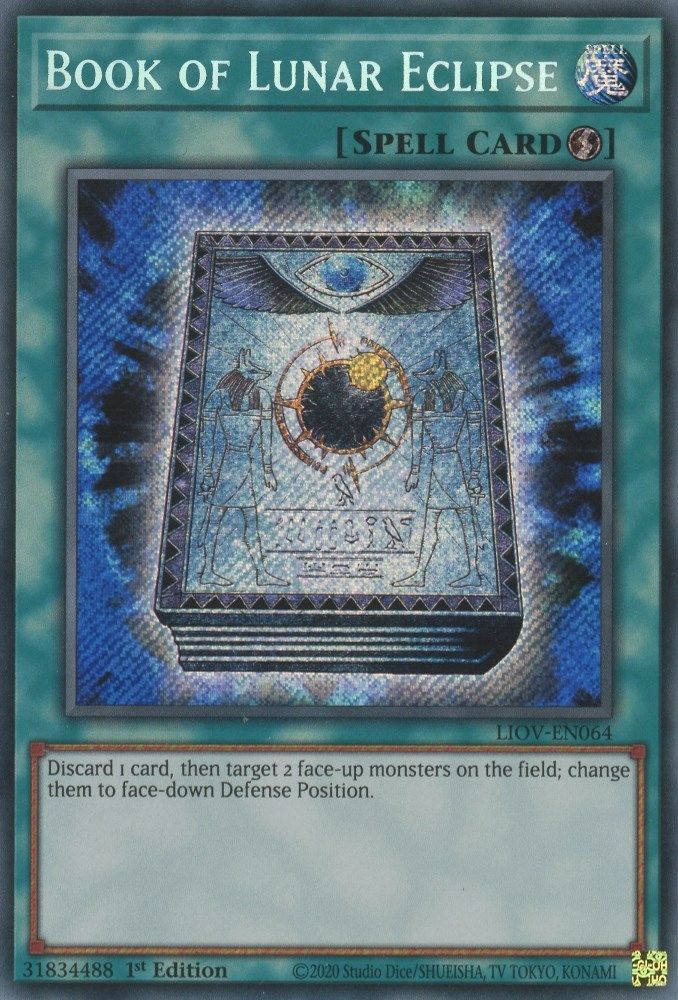 Book of Lunar Eclipse (LIOV-EN064) - Secret Rare