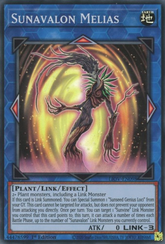 Sunavalon Melias (LIOV-EN098) - Super Rare