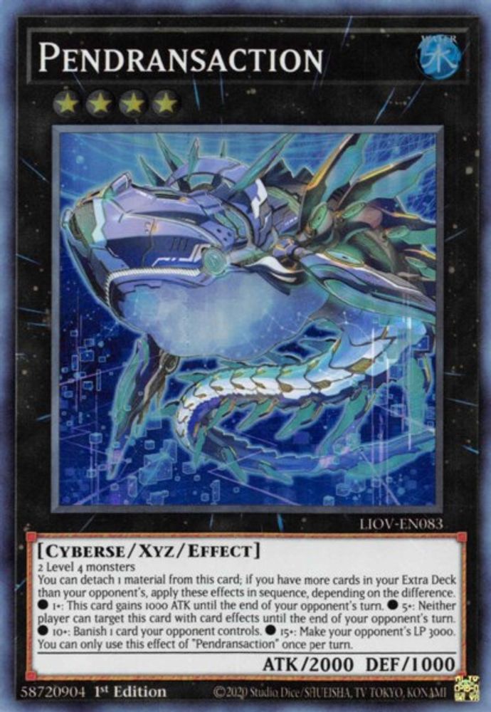 Pendransaction (LIOV-EN083) - Super Rare