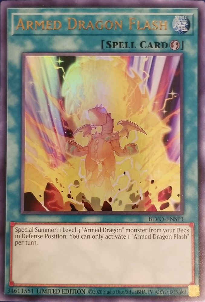 Flash Dragon Armé [BLVO-ENSP1] Ultra Rare 