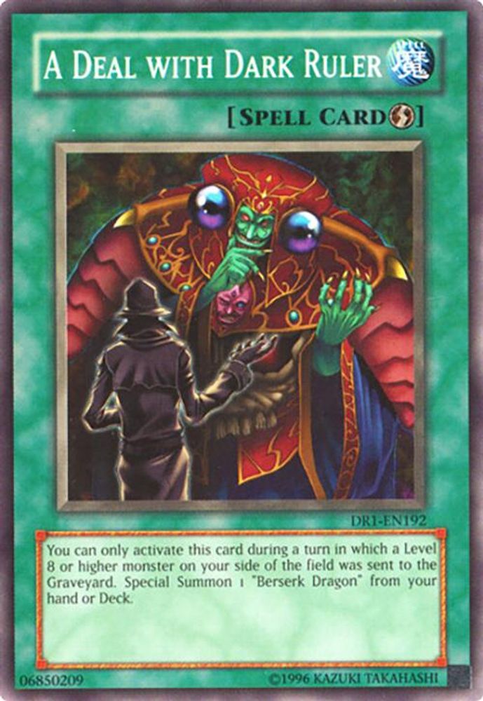A Deal with Dark Ruler (DR1-EN192) - Common