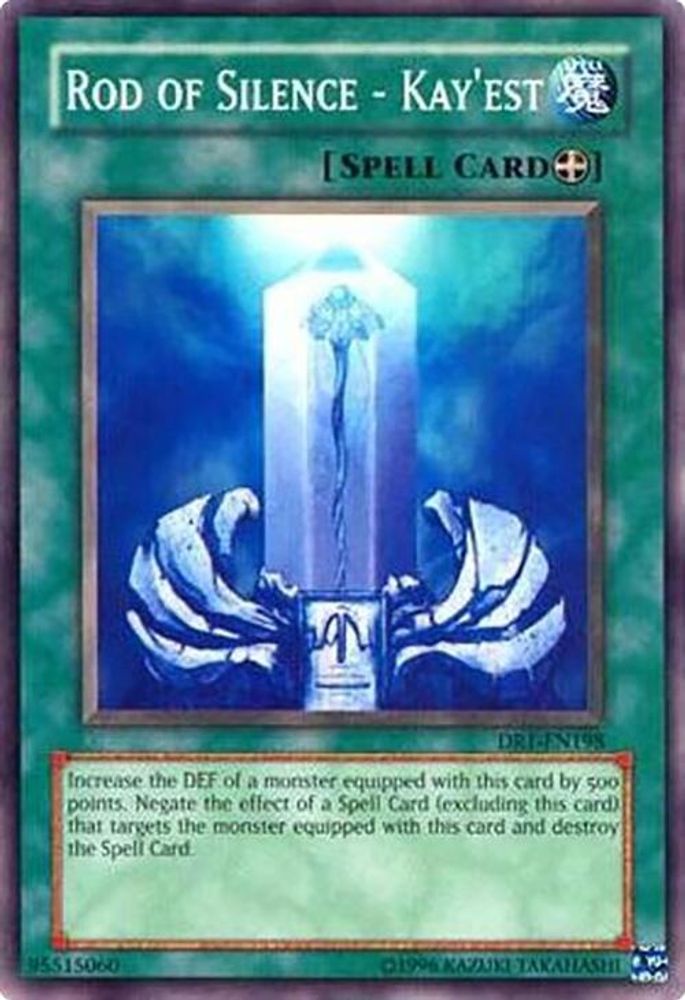 Rod of Silence - Kay'est (DR1-EN198) - Common