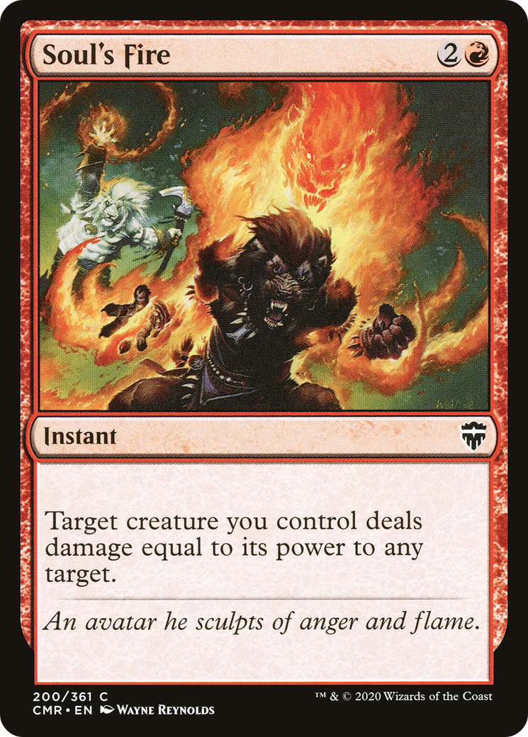 Feu de l'âme [Commander Legends] 