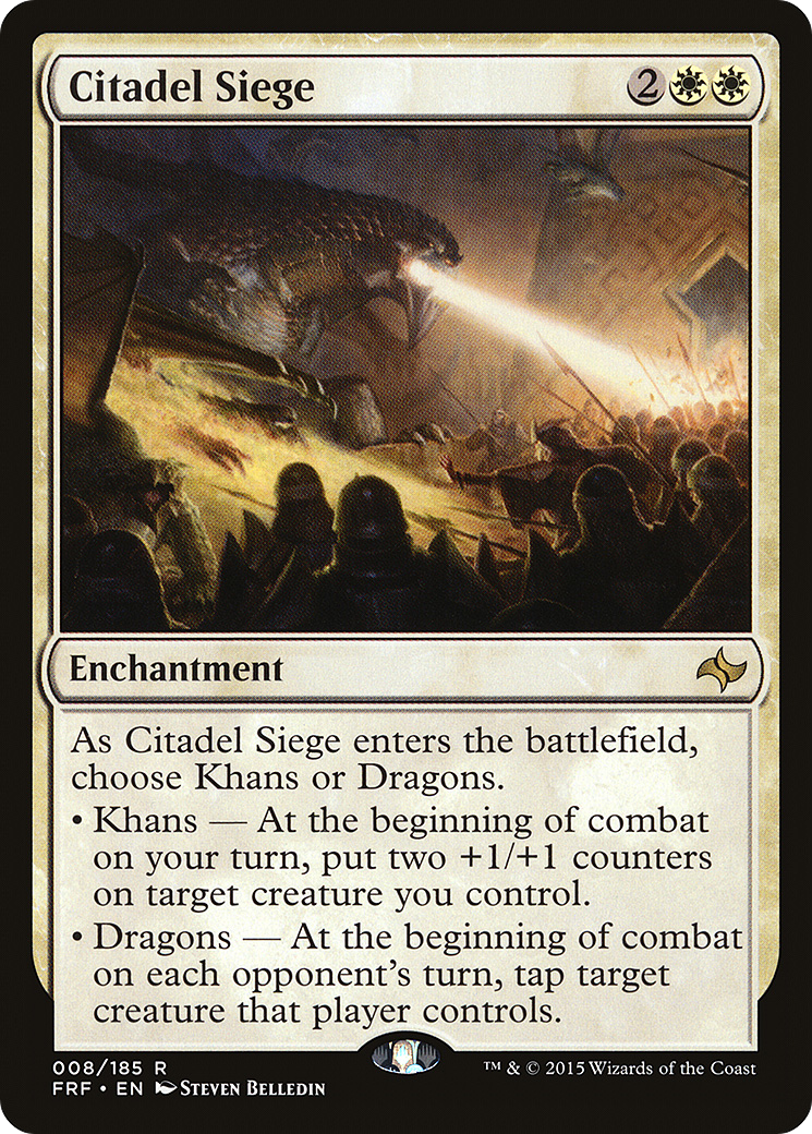 Citadel Siege (FRF-008) - Fate Reforged Foil