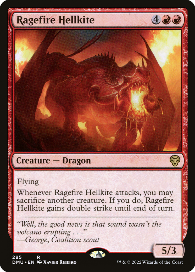 Hellkite Ragefire [Dominaria United] 