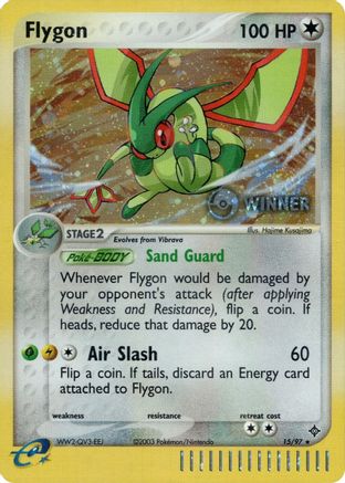 Flygon - 15/97 (Pokemon League) [Winner]/97  - Holofoil - Promo