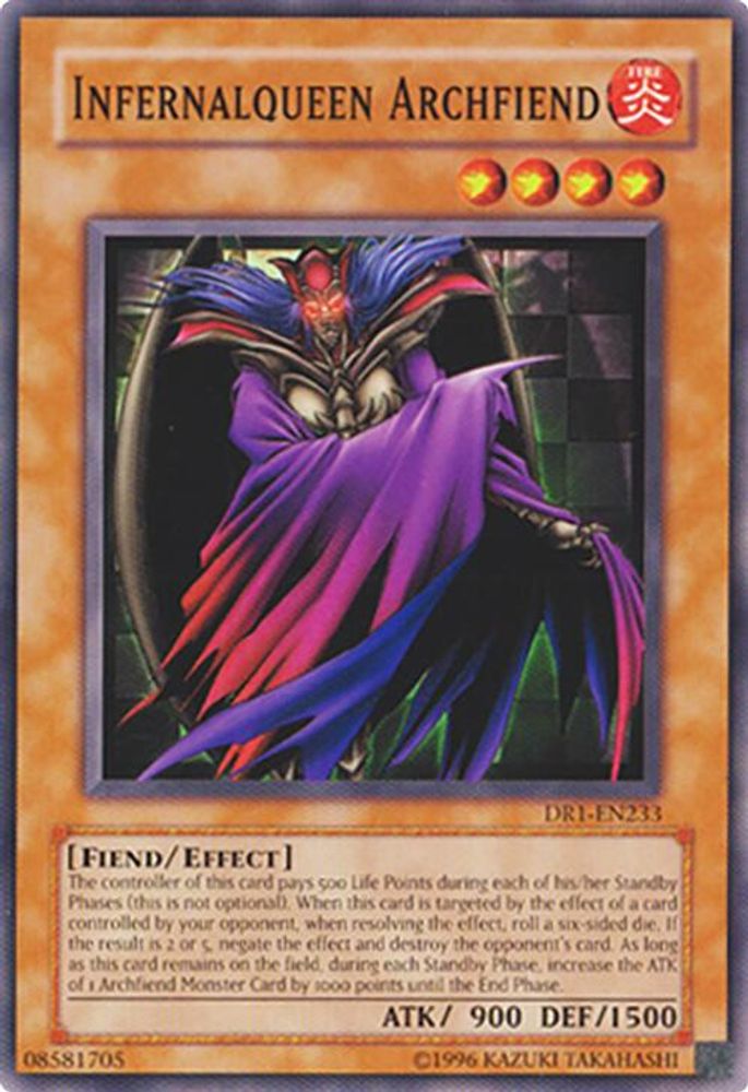 Infernalqueen Archfiend (DR1-EN233) - Common