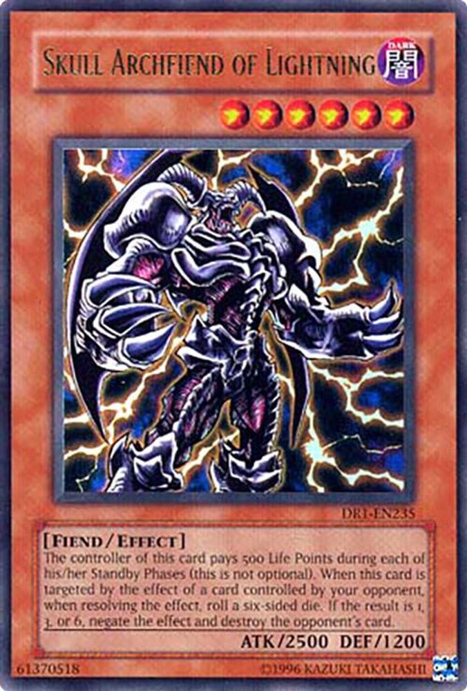 Skull Archfiend of Lightning (DR1-EN235) - Ultra Rare