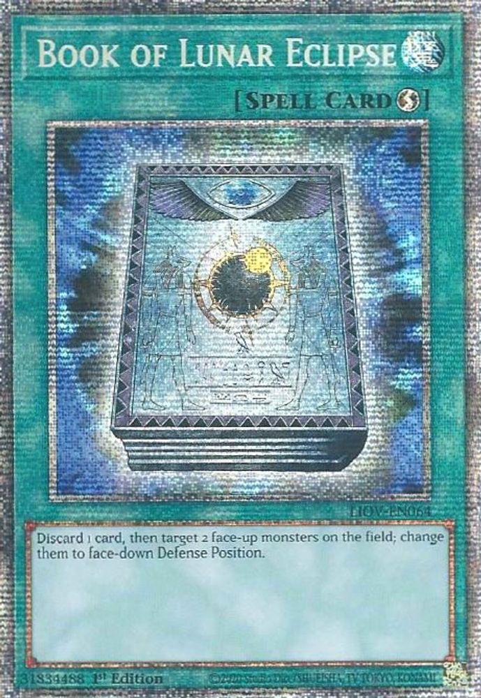 Book of Lunar Eclipse (Starlight Rare) (LIOV-EN064) - Starlight Rare