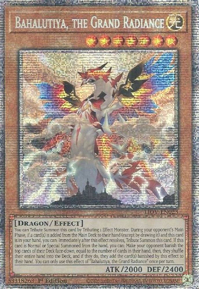 Bahalutiya, the Grand Radiance (Starlight Rare) (LIOV-EN023) - Starlight Rare