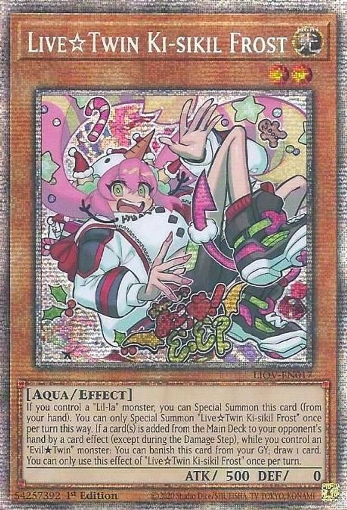 Live Twin Ki-sikil Frost (Starlight Rare) (LIOV-EN017) - Starlight Rare