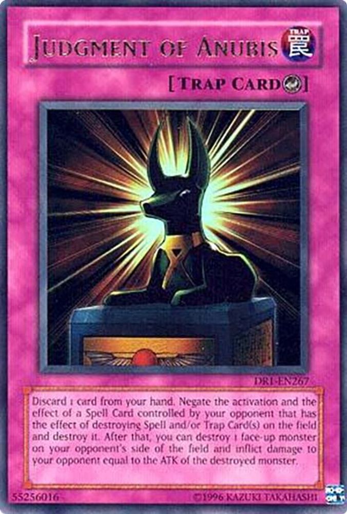 Judgment of Anubis (DR1-EN267) - Ultra Rare