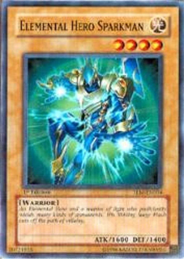 Elemental Hero Sparkman (TLM-EN004) - Common