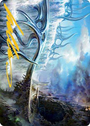 Mistvault Bridge Art Card (Gold-Stamped Signature) (ASMH2-075) - Art Series: Modern Horizons 2